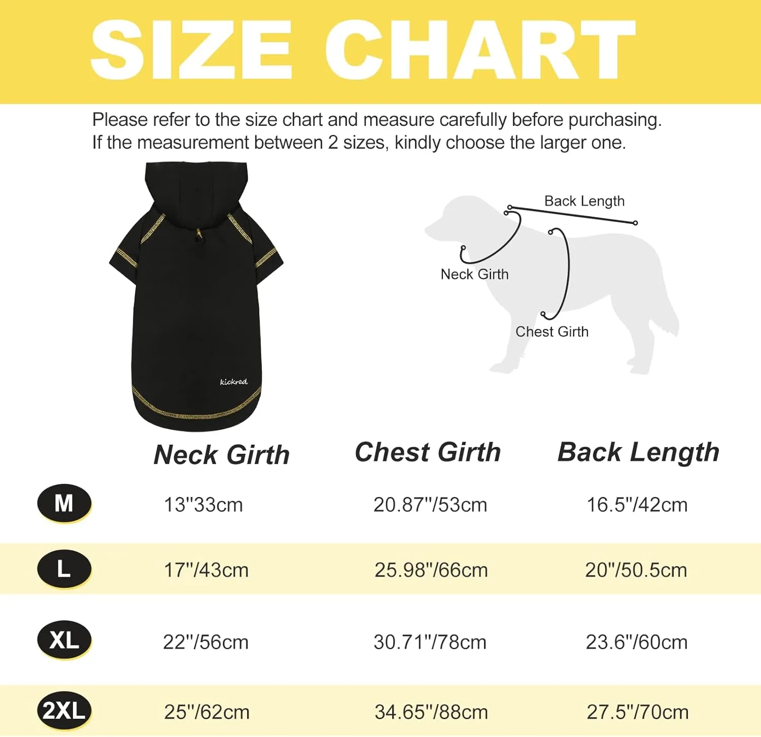 Basic Dog Hoodie Sweatshirts, Pet Clothes Hoodies Sweater with Hat and Leash Hole, Soft Cotton Outfit Coat for Large Medium Small Dogs, Black (Large)