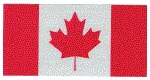 Canada Flag 3M Reflective Stickers