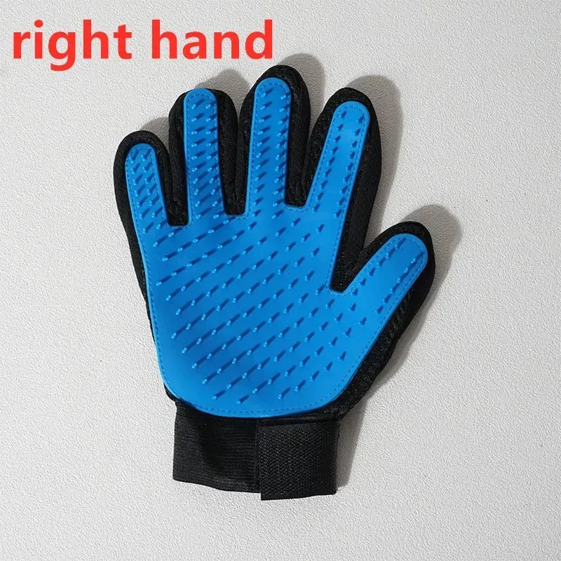 Cats Pet Products Hair Removal Brush Wool Gloves Cat Grooming Glove Clean Massage Animal Supplies Removes Home Garden