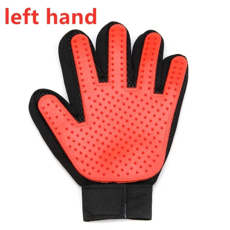 Cats Pet Products Hair Removal Brush Wool Gloves Cat Grooming Glove Clean Massage Animal Supplies Removes Home Garden