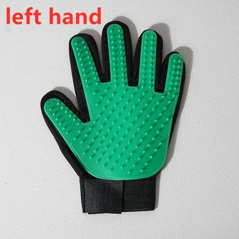 Cats Pet Products Hair Removal Brush Wool Gloves Cat Grooming Glove Clean Massage Animal Supplies Removes Home Garden