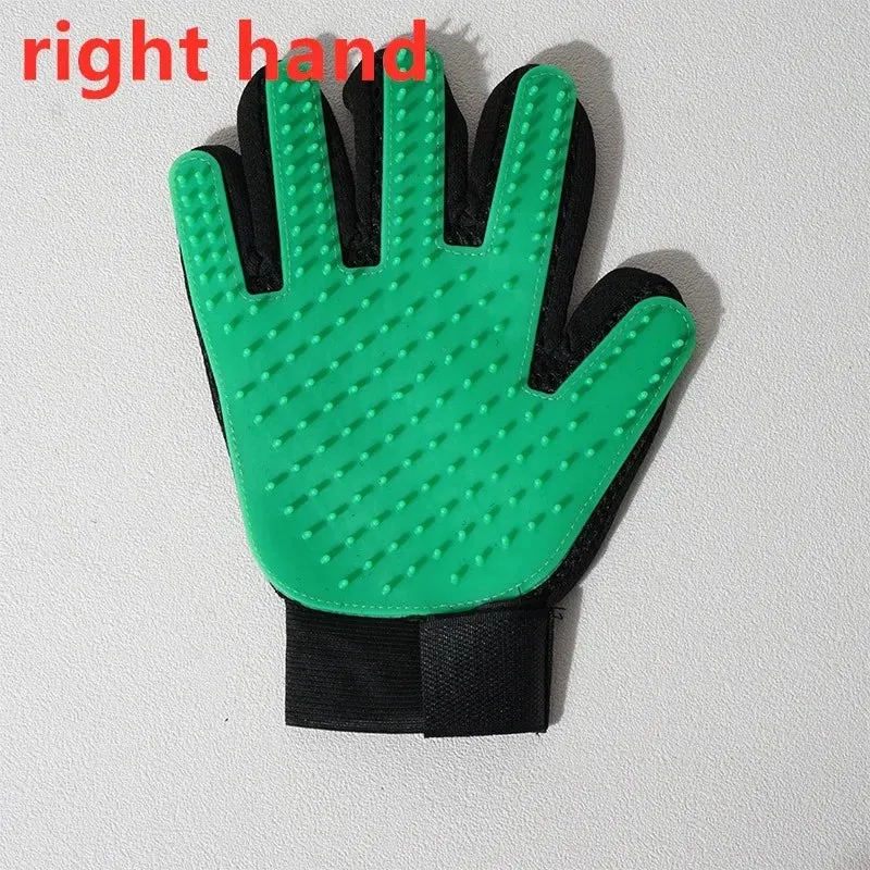 Cats Pet Products Hair Removal Brush Wool Gloves Cat Grooming Glove Clean Massage Animal Supplies Removes Home Garden