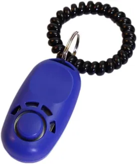 Compacted Plastic Clickers for Pet Dogs Ancillary Stretch Wristband Dogs Trainer Cats Sound Keychains Training Tool Dogs Training for Bad Behavior Dogs Training Dogs Training