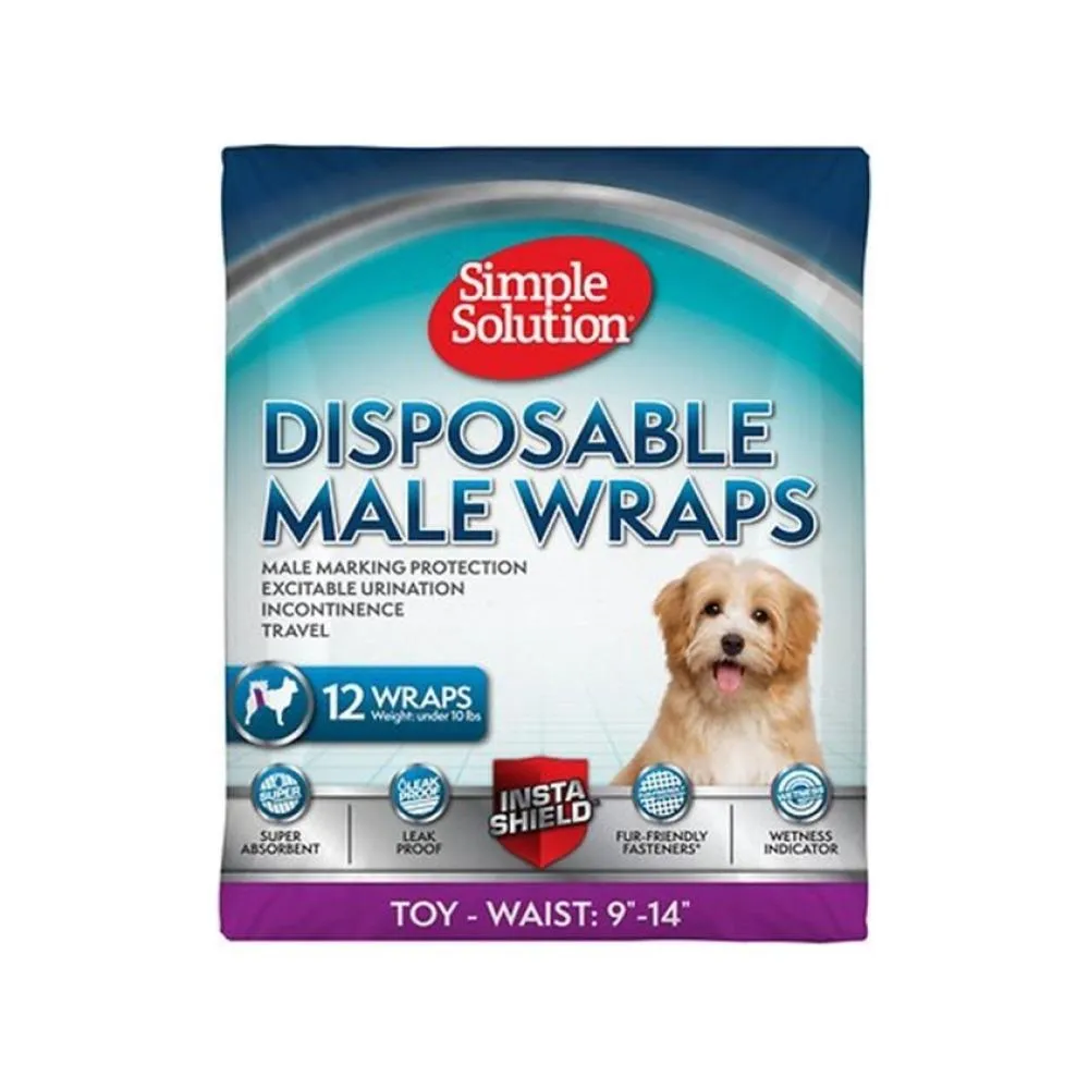 Disposable Diapers for Male Dogs