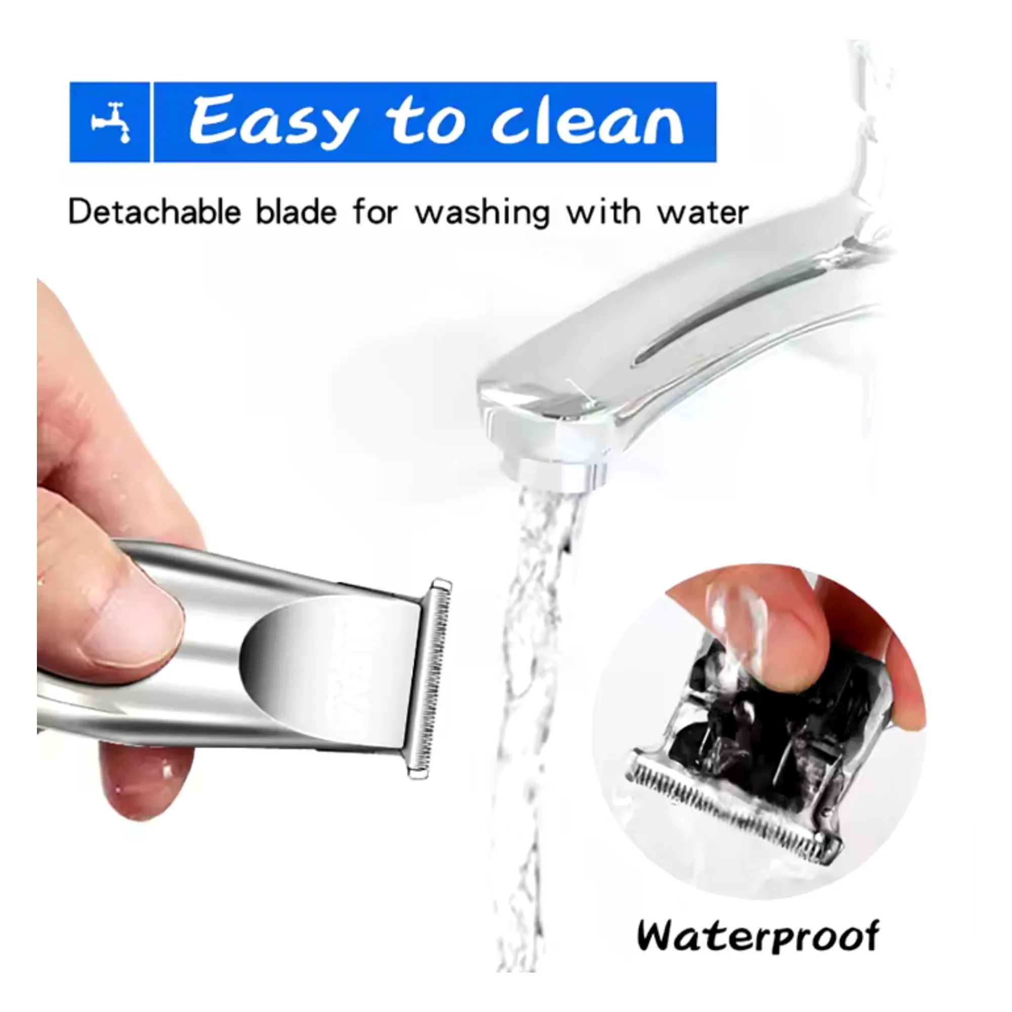 Electric Cordless And Rechargeable Pet Hair Trimmer
