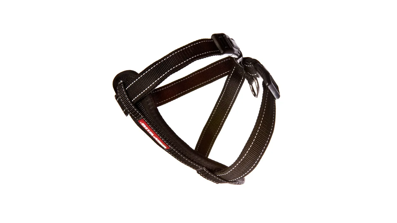 EzyDog Chest Plate Harness Black