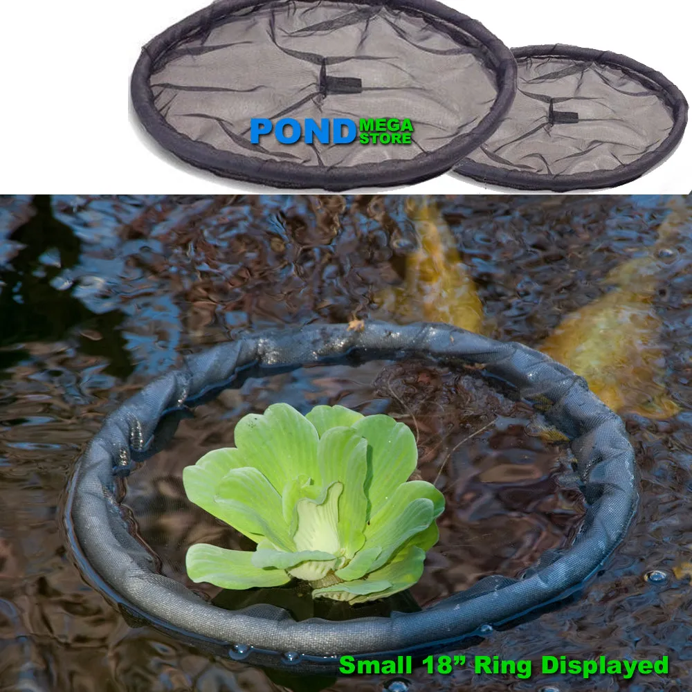 Floating Pond Plant-Koi fish Barrier<br> (3 Sizes to choose from) <br> Protect floating plants from koi<br> Available NOW!