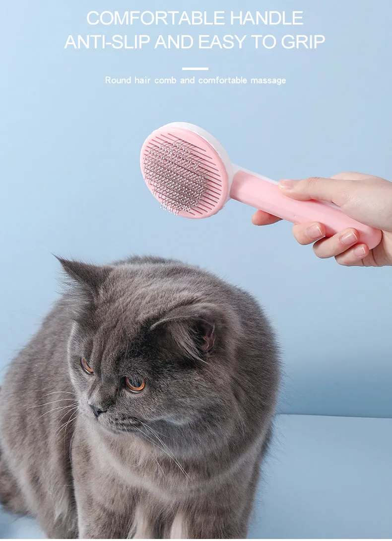 Funki Buys | Pet Brushes | Cat Comb, Dog Brush Self-Cleaning