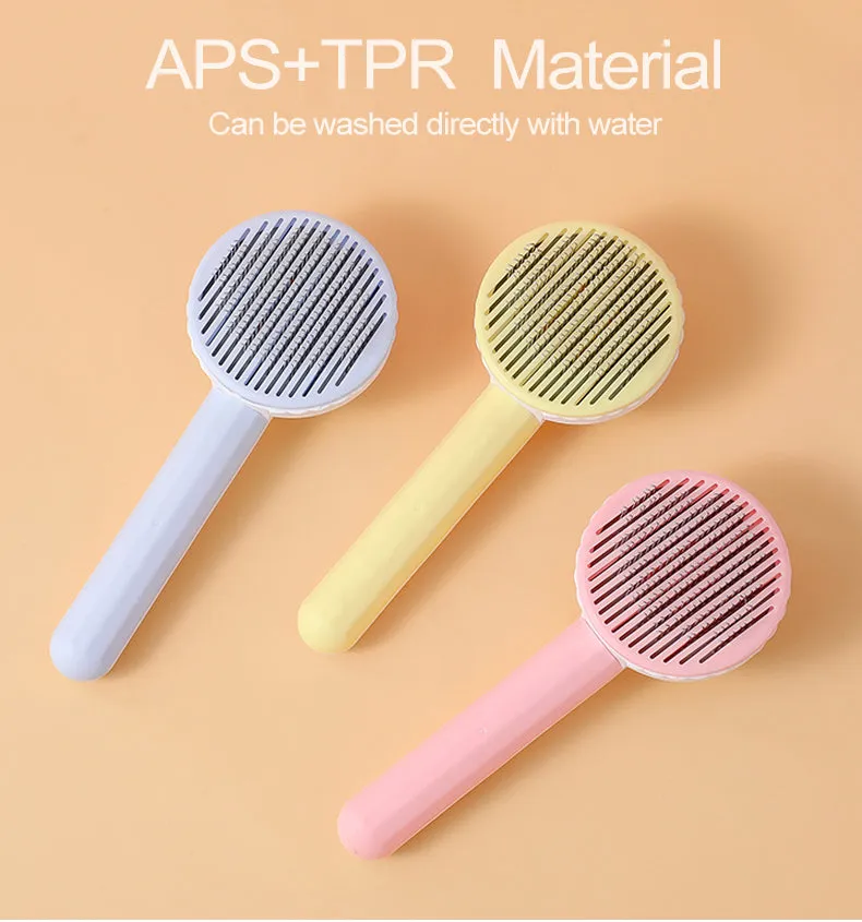 Funki Buys | Pet Brushes | Cat Comb, Dog Brush Self-Cleaning