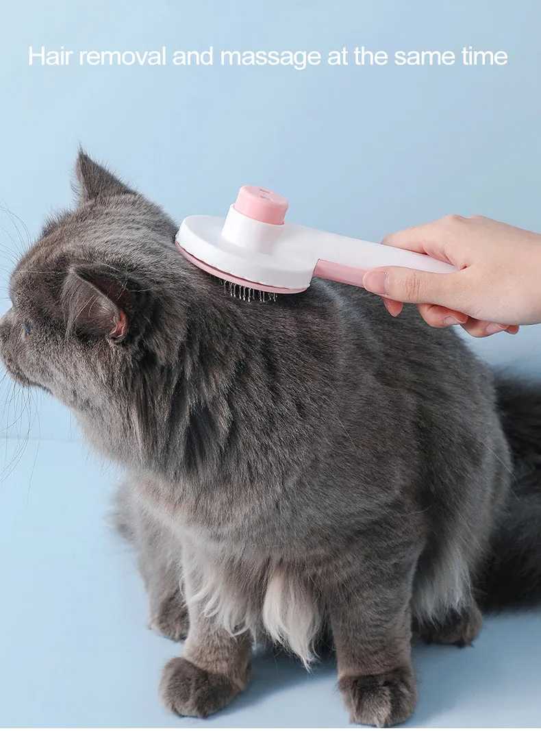 Funki Buys | Pet Brushes | Cat Comb, Dog Brush Self-Cleaning