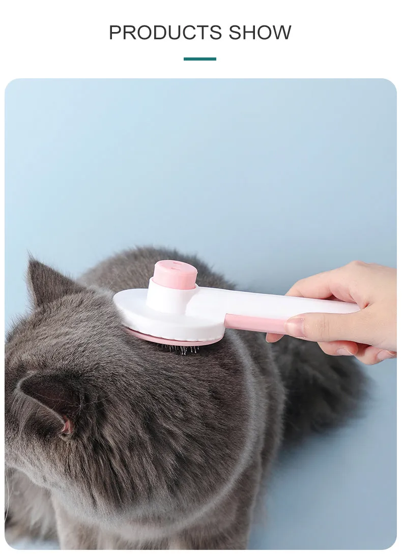 Funki Buys | Pet Brushes | Cat Comb, Dog Brush Self-Cleaning