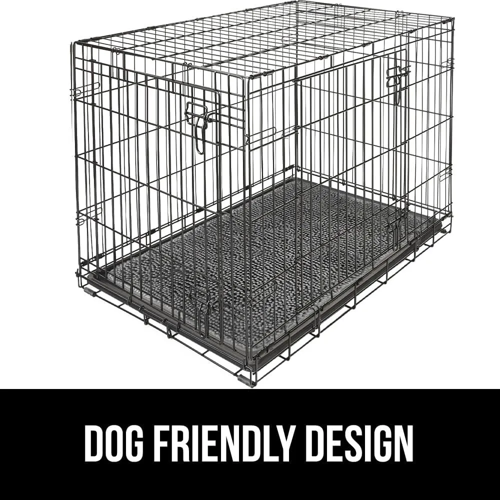 GORILLA GRIP Ultra Absorbent Grippy Doormat for Muddy Dog Paws, 30x20 Machine Washable Soakstopper Rugs Cleaner Floors, Bed Mat for Dirty Dogs, Indoor Entrance Door Rug Pet Bed Mats Gray