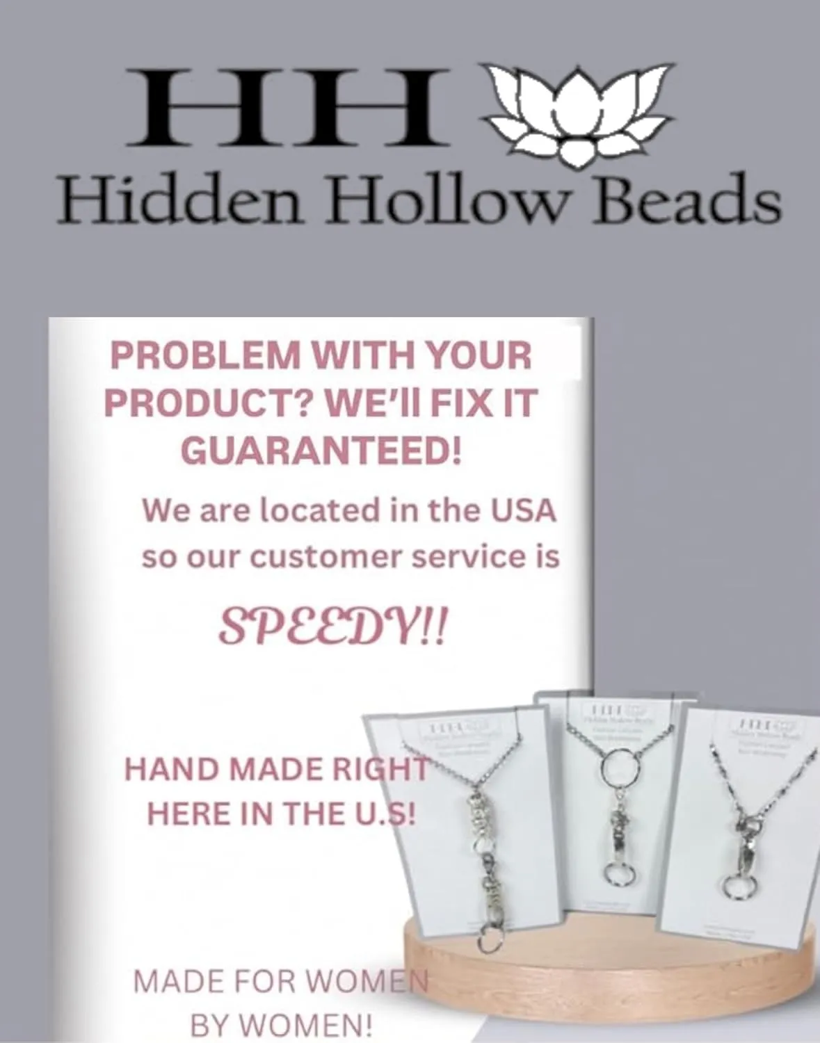 Hidden Hollow Beads  6.5  5.5  ID ,