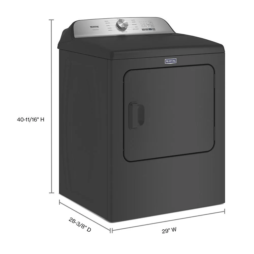 Maytag MGD6500MBK Pet Pro Top Load Gas Dryer - 7.0 cu. ft.