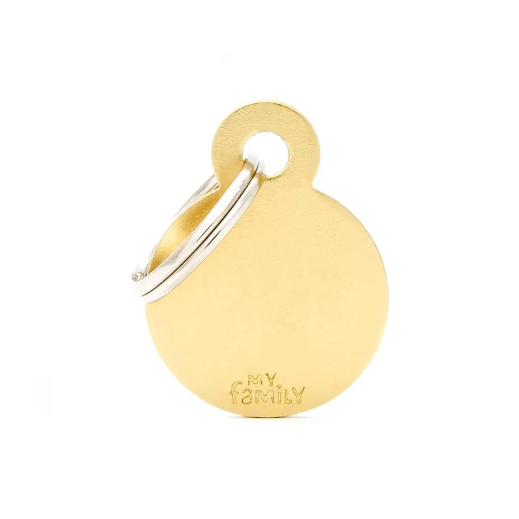 My Family Basic Circle Brass