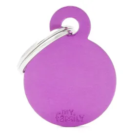 My Family Basic Circle Purple
