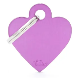My Family Basic Heart Purple