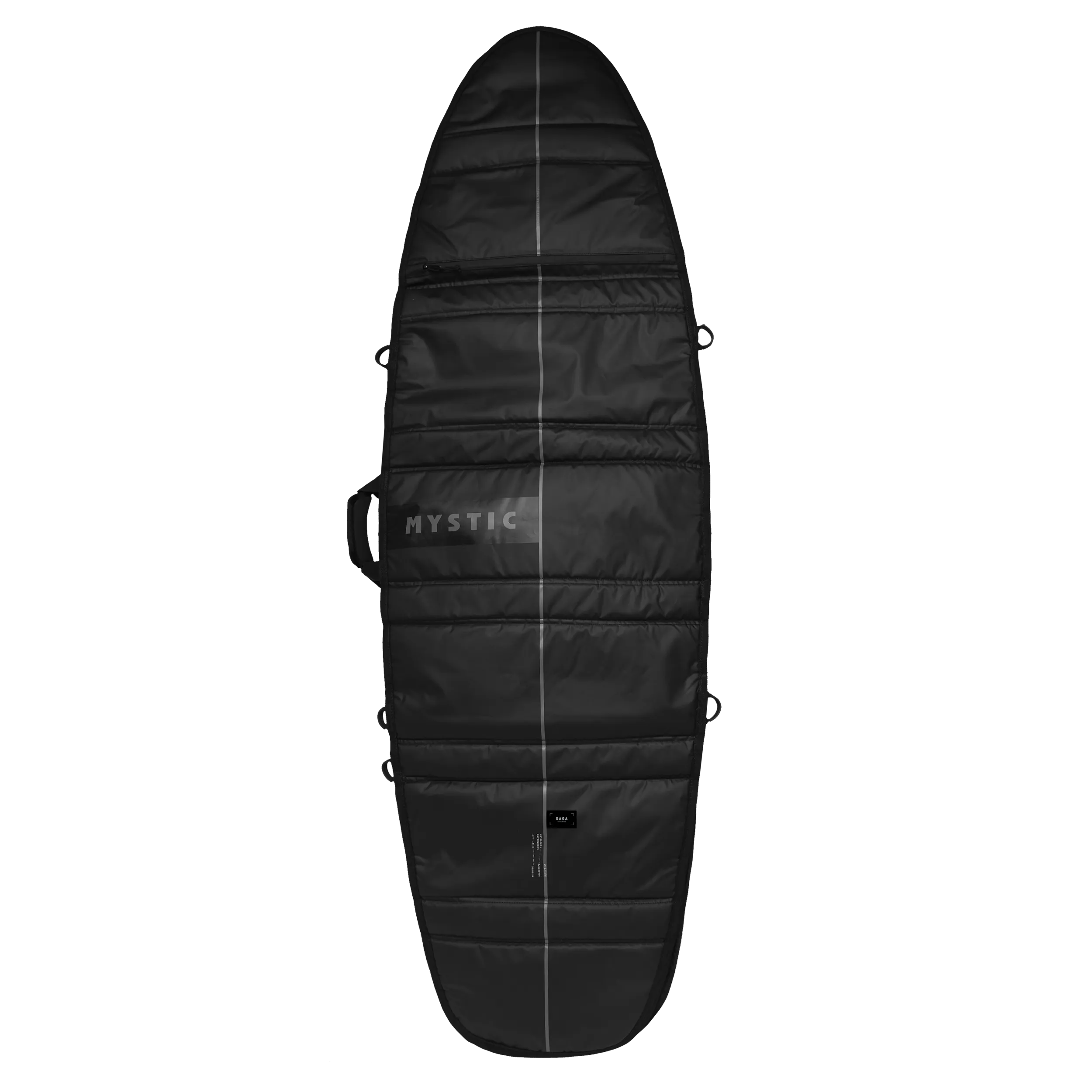 Mystic Saga Surfboard Travel Boardbag-Black