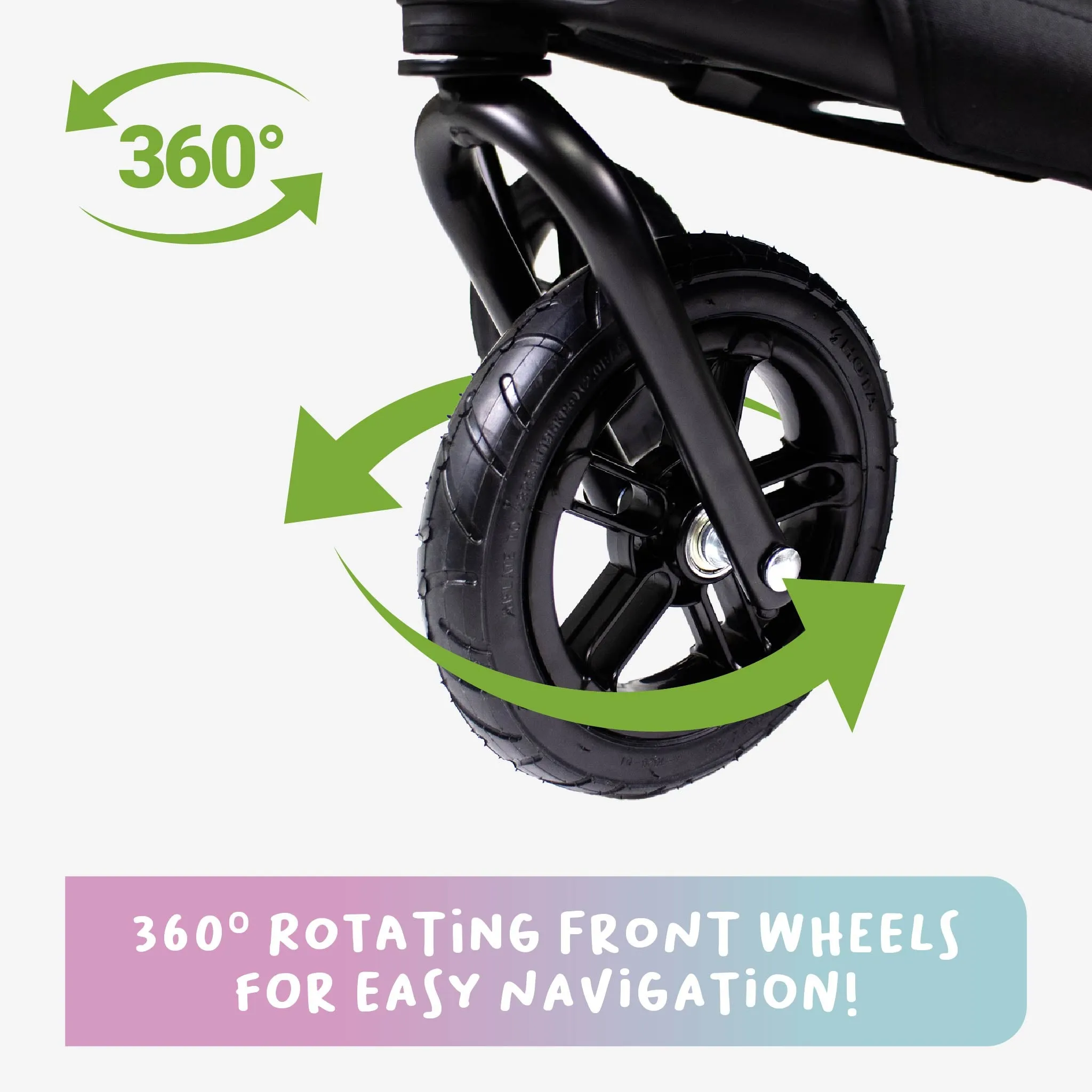 NEW & IMPROVED Apollo Elite Pet Stroller: Sturdy Ramp, Low to Ground, Air-Filled Bike Tires, Peek-a-Boo Window Folds Compact, Convertible Canopy, For Large & Multiple Dogs, Supports up to 133 LBS