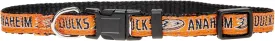 NHL PET Collar Anaheim Ducks Dog Collar, Size Small Hockey Team Collar for Dogs & Cats. A Shiny & Colorful Dog & Cat Collar Licensed by The NHL