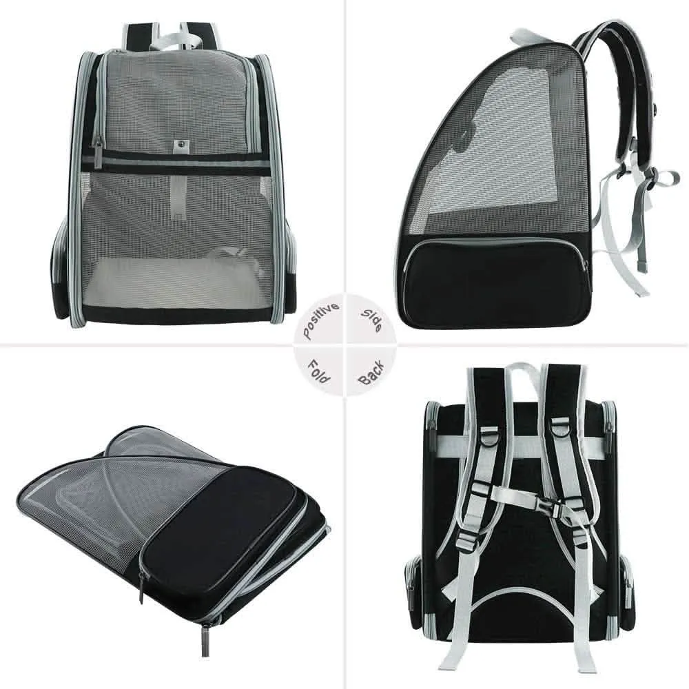 Pet Bubble Backpack | Space Capsule Travel Carrier | Ventilated Design for Cats & Small Dogs | Astronaut Style