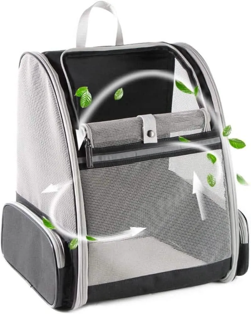 Pet Bubble Backpack | Space Capsule Travel Carrier | Ventilated Design for Cats & Small Dogs | Astronaut Style