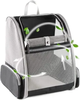 Pet Bubble Backpack | Space Capsule Travel Carrier | Ventilated Design for Cats & Small Dogs | Astronaut Style