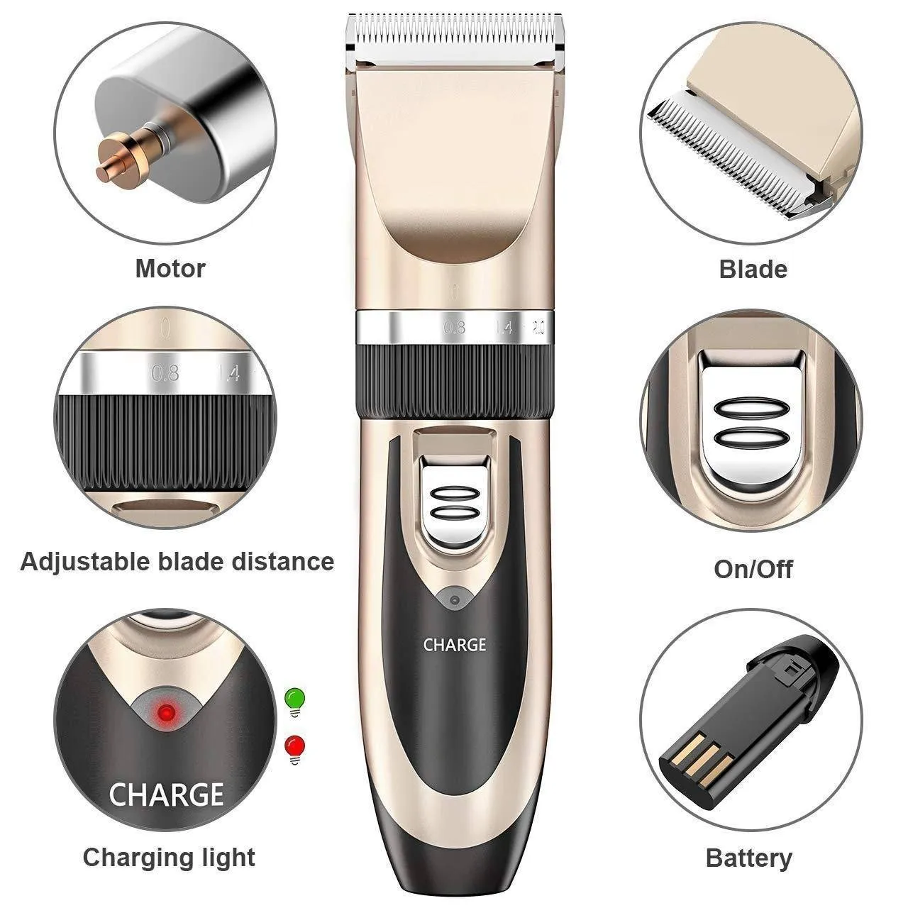 Premium Dog Hair Clippers