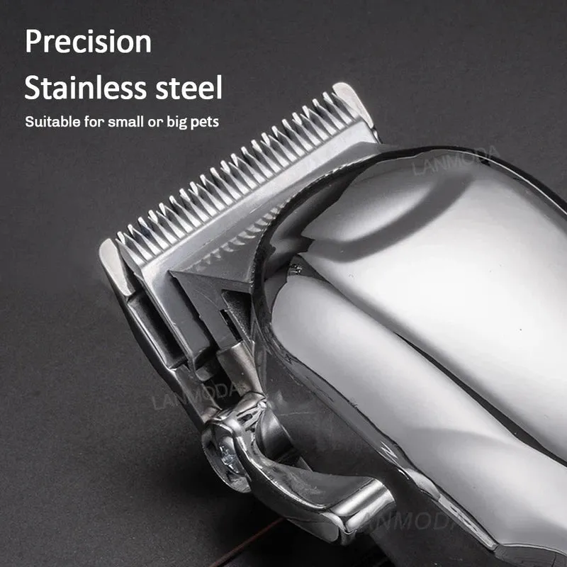 Professional Cordless Pet Grooming Clipper Kit