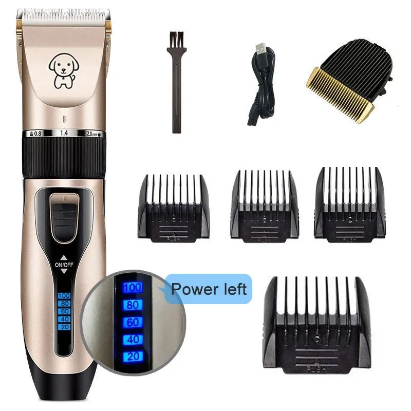 Professional Rechargeable Dog Clippers for Grooming