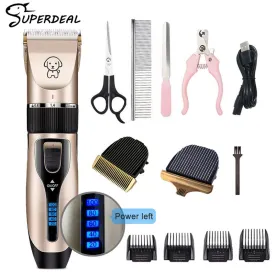 Professional Rechargeable Dog Clippers for Grooming