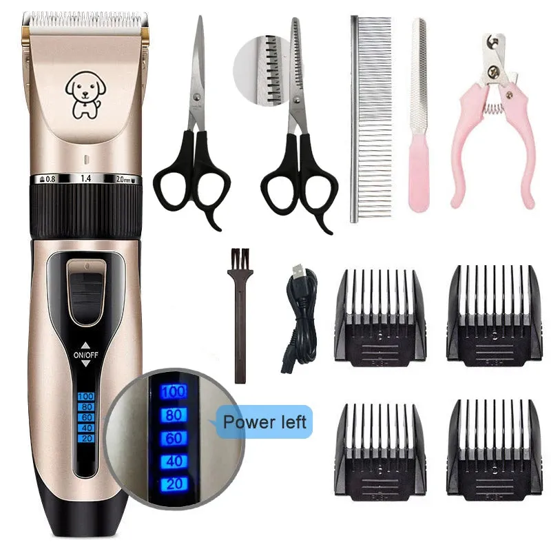 Professional Rechargeable Dog Clippers for Grooming