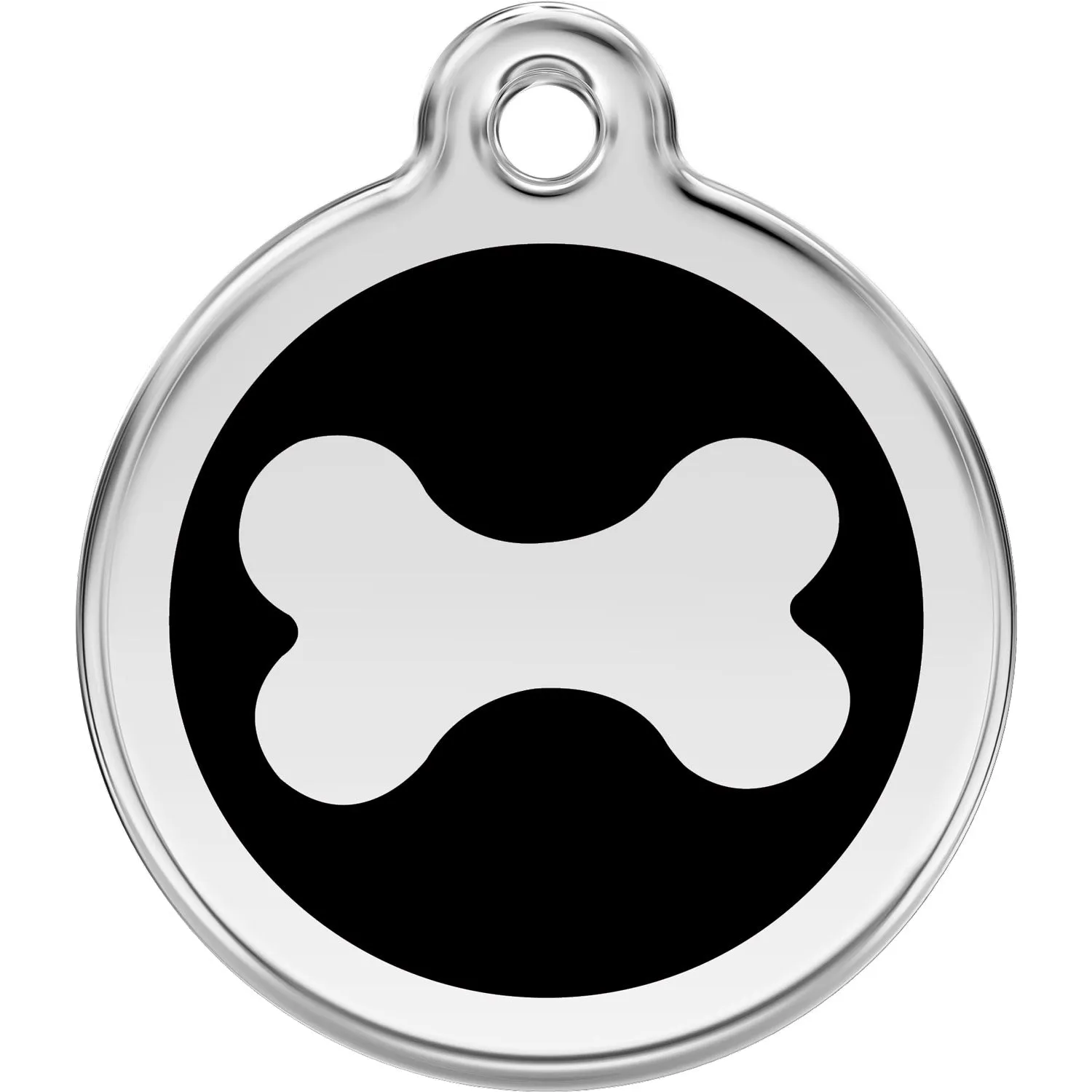 Red Dingo Bone Pet ID Dog Tags