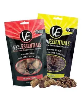 [SALE] [BUNDLE OF 2] Vital Essentials Freeze Dried Dog Treat - Mixable Flavours!