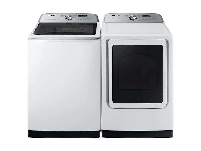 Samsung DVE54CG7150WA3 7.4 cu. ft. Smart Electric Dryer with Pet Care Dry and Steam Sanitize  in White