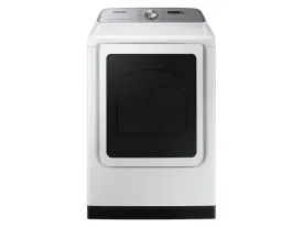 Samsung DVE54CG7150WA3 7.4 cu. ft. Smart Electric Dryer with Pet Care Dry and Steam Sanitize  in White