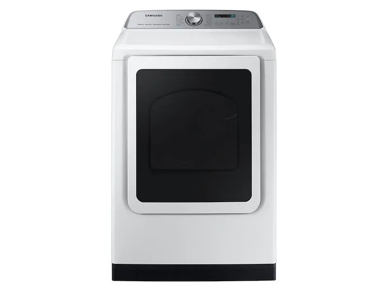 Samsung DVE54CG7150WA3 7.4 cu. ft. Smart Electric Dryer with Pet Care Dry and Steam Sanitize  in White
