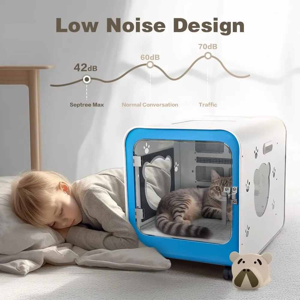 Septree™ Automatic Pet Hair Dryer Box for Cats and Dogs, 75L Large Capacity