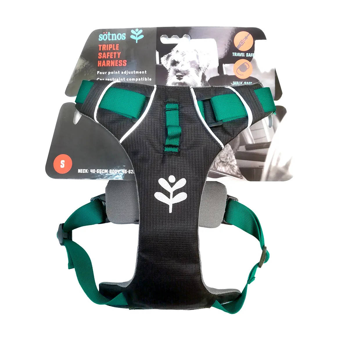 Sotnos Triple Safety Harness - Teal