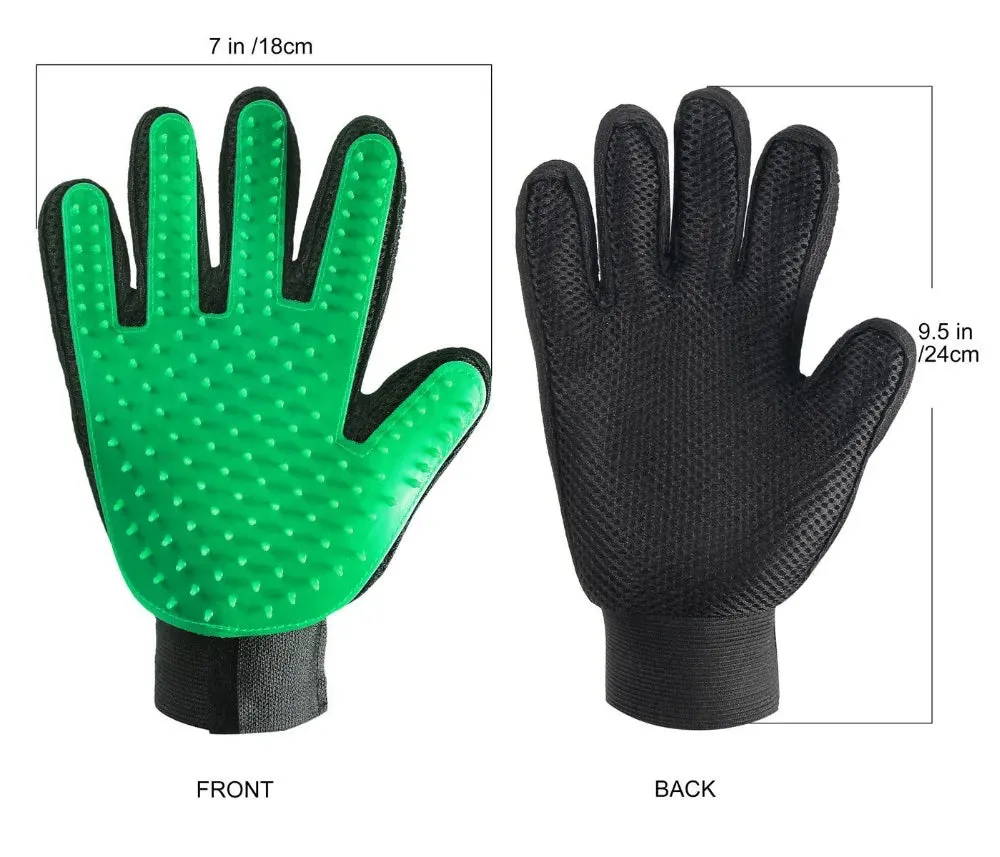 ULTRASOUND PET Dog Hair Brush Glove For Pet Cleaning Massage Grooming Comb Supply Finger Cleaning Pet Cats Hair Brush Glove