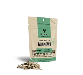 Vital Essentials Freeze Dried Raw Minnows Cat Treats