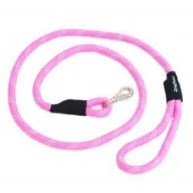 Zippy Paws - Climbers Rope Leash  5' - Original - Pink
